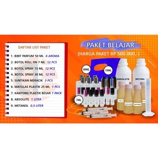 buku panduan meracik parfum